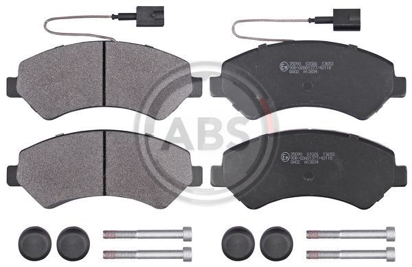 Brake Pad Set, disc brake A.B.S. 35090