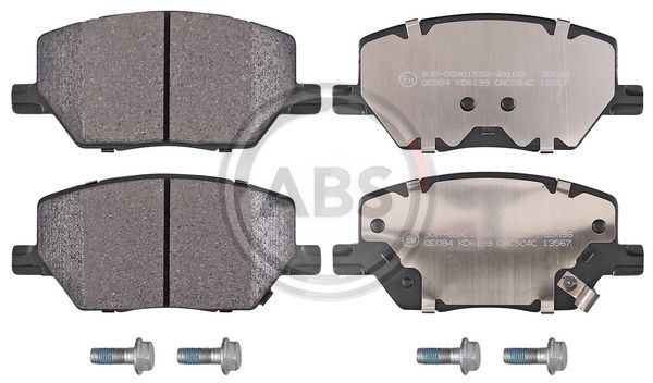 Brake Pad Set, disc brake A.B.S. 35098