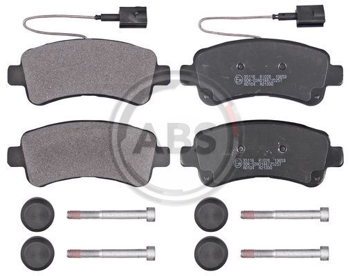 Brake Pad Set, disc brake A.B.S. 35116