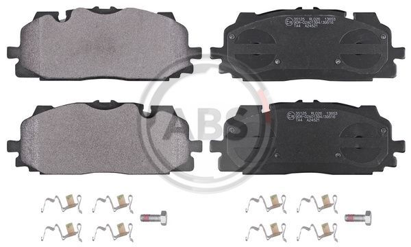 Brake Pad Set, disc brake A.B.S. 35125