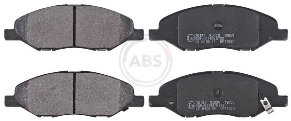 Brake Pad Set, disc brake A.B.S. 35131