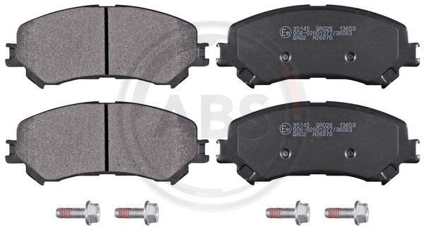Brake Pad Set, disc brake A.B.S. 35145