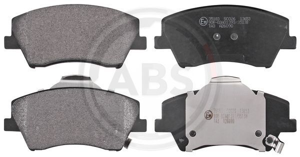 Brake Pad Set, disc brake A.B.S. 35183