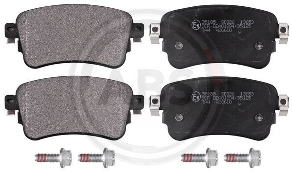 Brake Pad Set, disc brake A.B.S. 35185