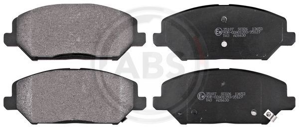 Brake Pad Set, disc brake A.B.S. 35187