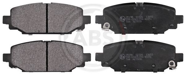 Brake Pad Set, disc brake A.B.S. 35198