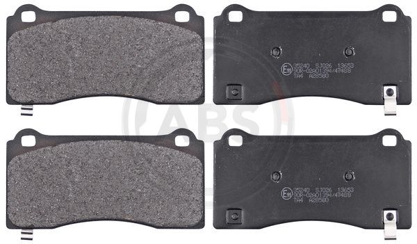 Brake Pad Set, disc brake A.B.S. 35240