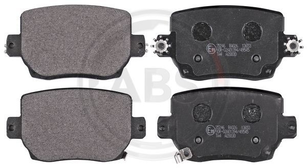 Brake Pad Set, disc brake A.B.S. 35246