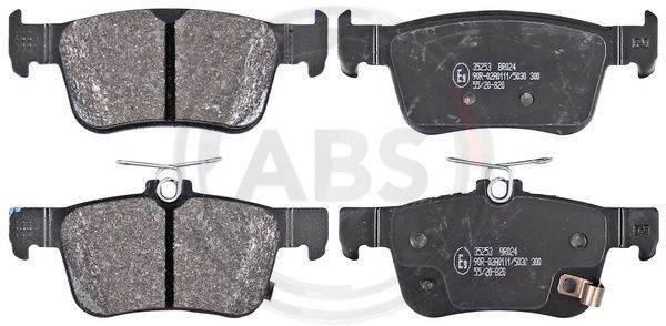 Brake Pad Set, disc brake A.B.S. 35253