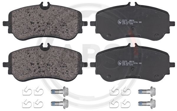 Brake Pad Set, disc brake A.B.S. 35259