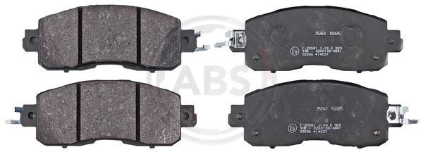 Brake Pad Set, disc brake A.B.S. 35260