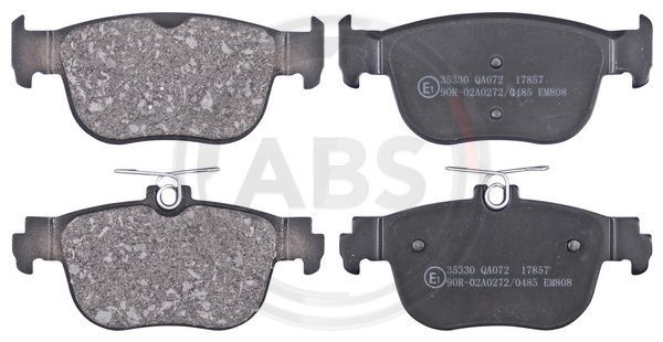 Brake Pad Set, disc brake A.B.S. 35330