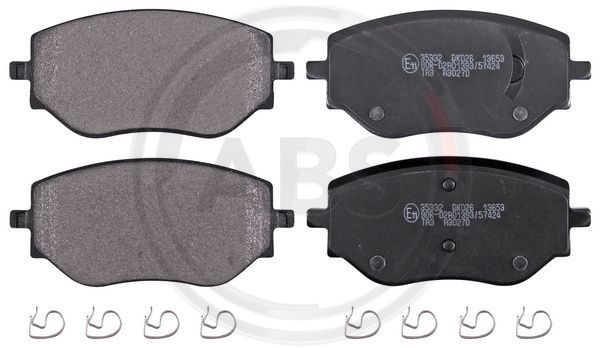 Brake Pad Set, disc brake A.B.S. 35332