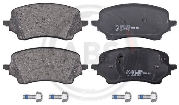 Brake Pad Set, disc brake A.B.S. 35340