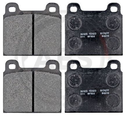 Brake Pad Set, disc brake A.B.S. 36025