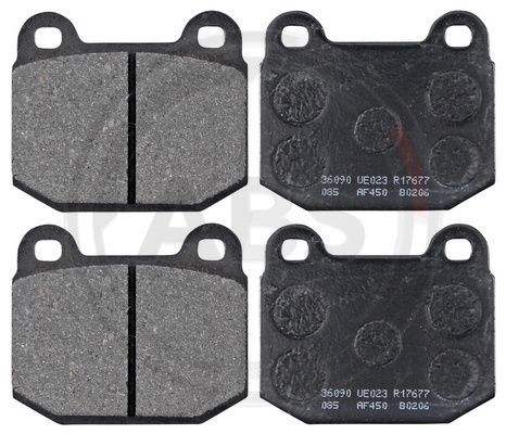 Brake Pad Set, disc brake A.B.S. 36090