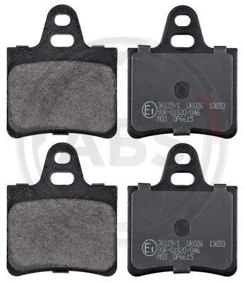 Brake Pad Set, disc brake A.B.S. 36129/1