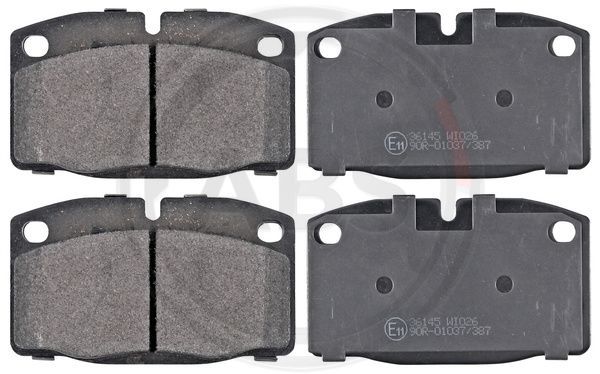 Brake Pad Set, disc brake A.B.S. 36145