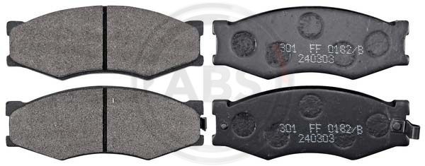 Brake Pad Set, disc brake A.B.S. 36168/1