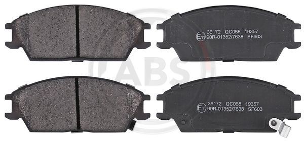 Brake Pad Set, disc brake A.B.S. 36172