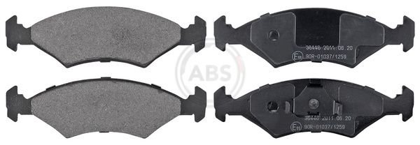 Brake Pad Set, disc brake A.B.S. 36446