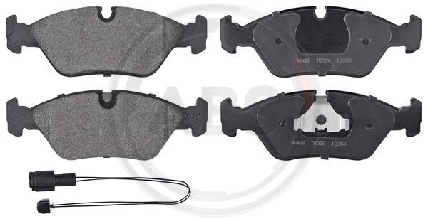 Brake Pad Set, disc brake A.B.S. 36488