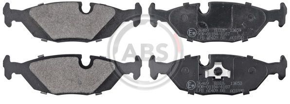 Brake Pad Set, disc brake A.B.S. 36489