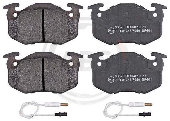 Brake Pad Set, disc brake A.B.S. 36525