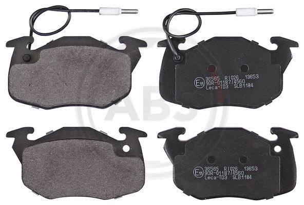 Brake Pad Set, disc brake A.B.S. 36565