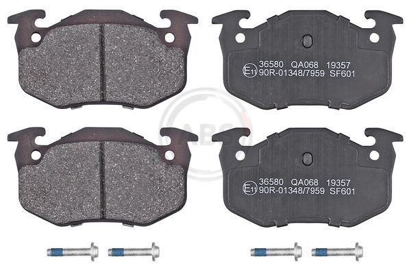 Brake Pad Set, disc brake A.B.S. 36580