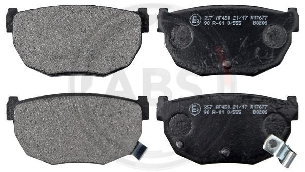 Brake Pad Set, disc brake A.B.S. 36586/1