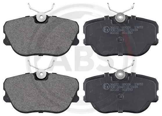 Brake Pad Set, disc brake A.B.S. 36622