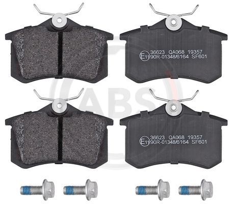 Brake Pad Set, disc brake A.B.S. 36623