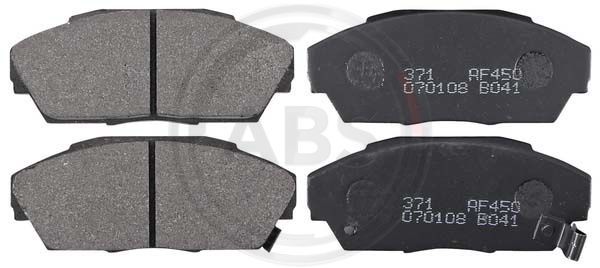 Brake Pad Set, disc brake A.B.S. 36639