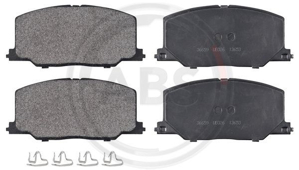 Brake Pad Set, disc brake A.B.S. 36659