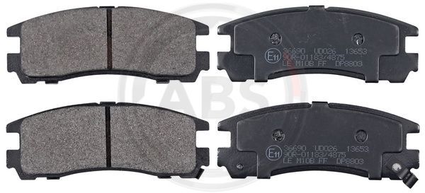 Brake Pad Set, disc brake A.B.S. 36690