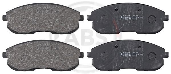 Brake Pad Set, disc brake A.B.S. 36691