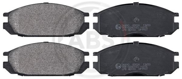 Brake Pad Set, disc brake A.B.S. 36693