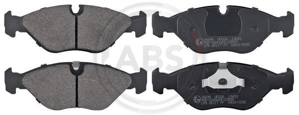 Brake Pad Set, disc brake A.B.S. 36698