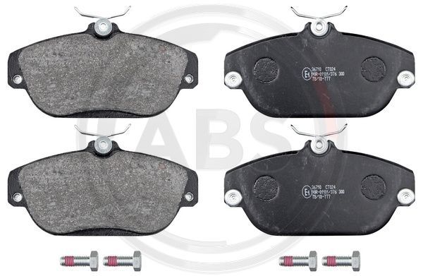 Brake Pad Set, disc brake A.B.S. 36710