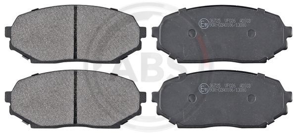 Brake Pad Set, disc brake A.B.S. 36725