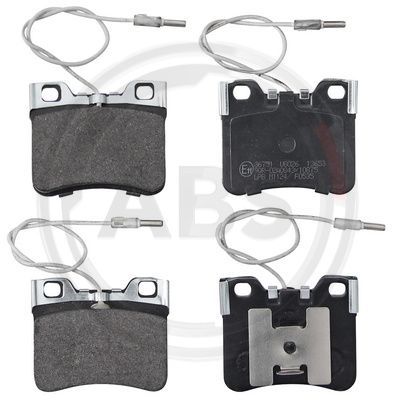 Brake Pad Set, disc brake A.B.S. 36751