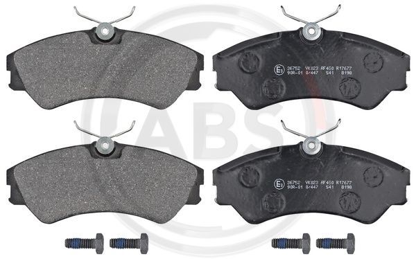 Brake Pad Set, disc brake A.B.S. 36752