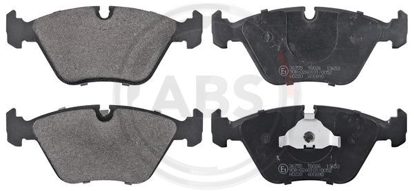 Brake Pad Set, disc brake A.B.S. 36755