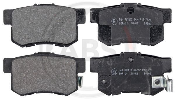 Brake Pad Set, disc brake A.B.S. 36757