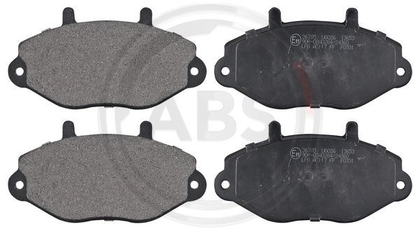 Brake Pad Set, disc brake A.B.S. 36785