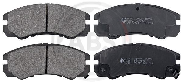 Brake Pad Set, disc brake A.B.S. 36793