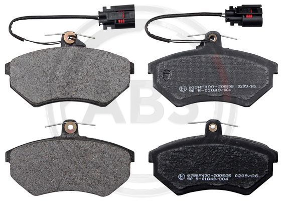 Brake Pad Set, disc brake A.B.S. 36811