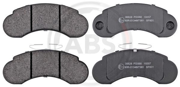 Brake Pad Set, disc brake A.B.S. 36828