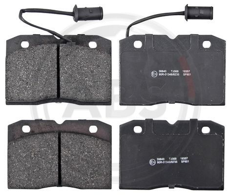 Brake Pad Set, disc brake A.B.S. 36840